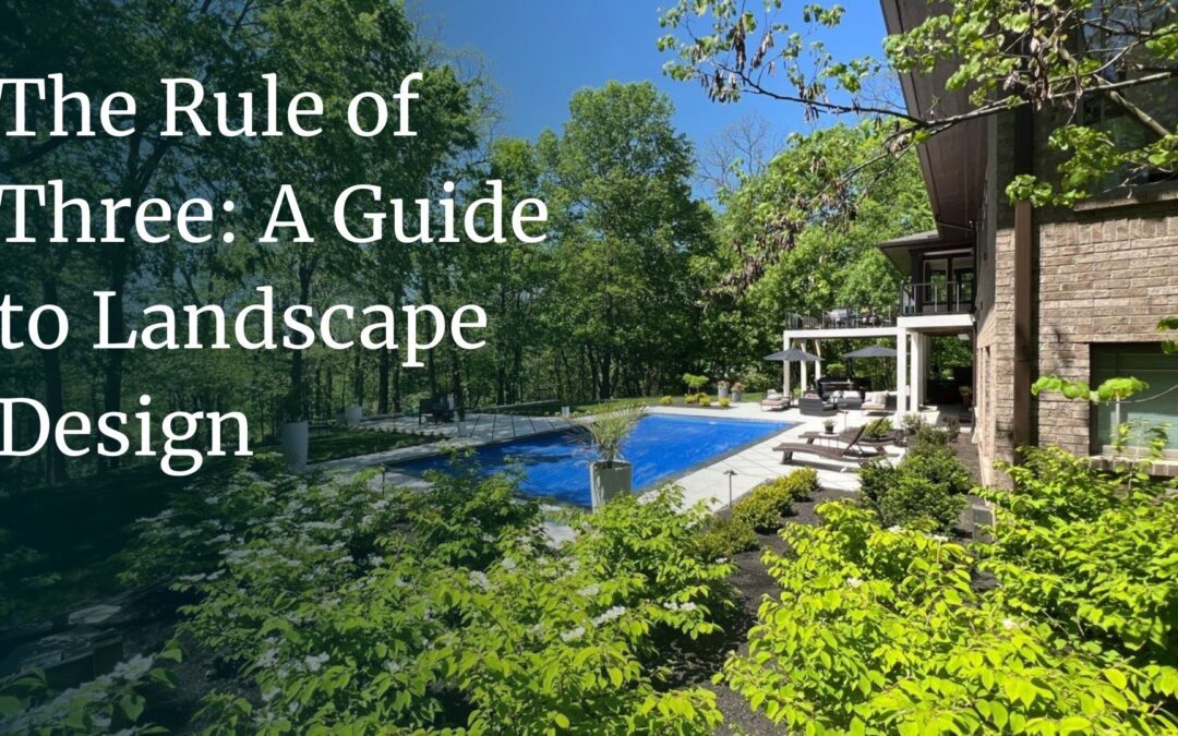 The Rule of Three: Guiding Landscape Designs 